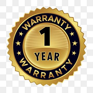 1 Year Warranty